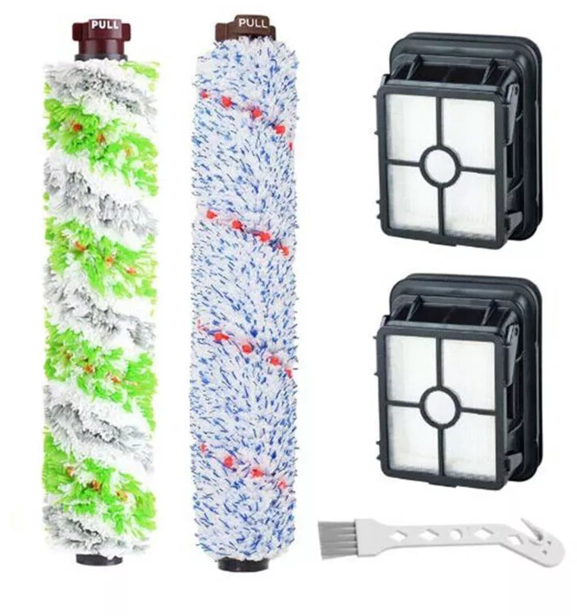 Geschikt voor Bissell CrossWave stofzuiger accessoire rolborstel filterkit — afbeelding 1