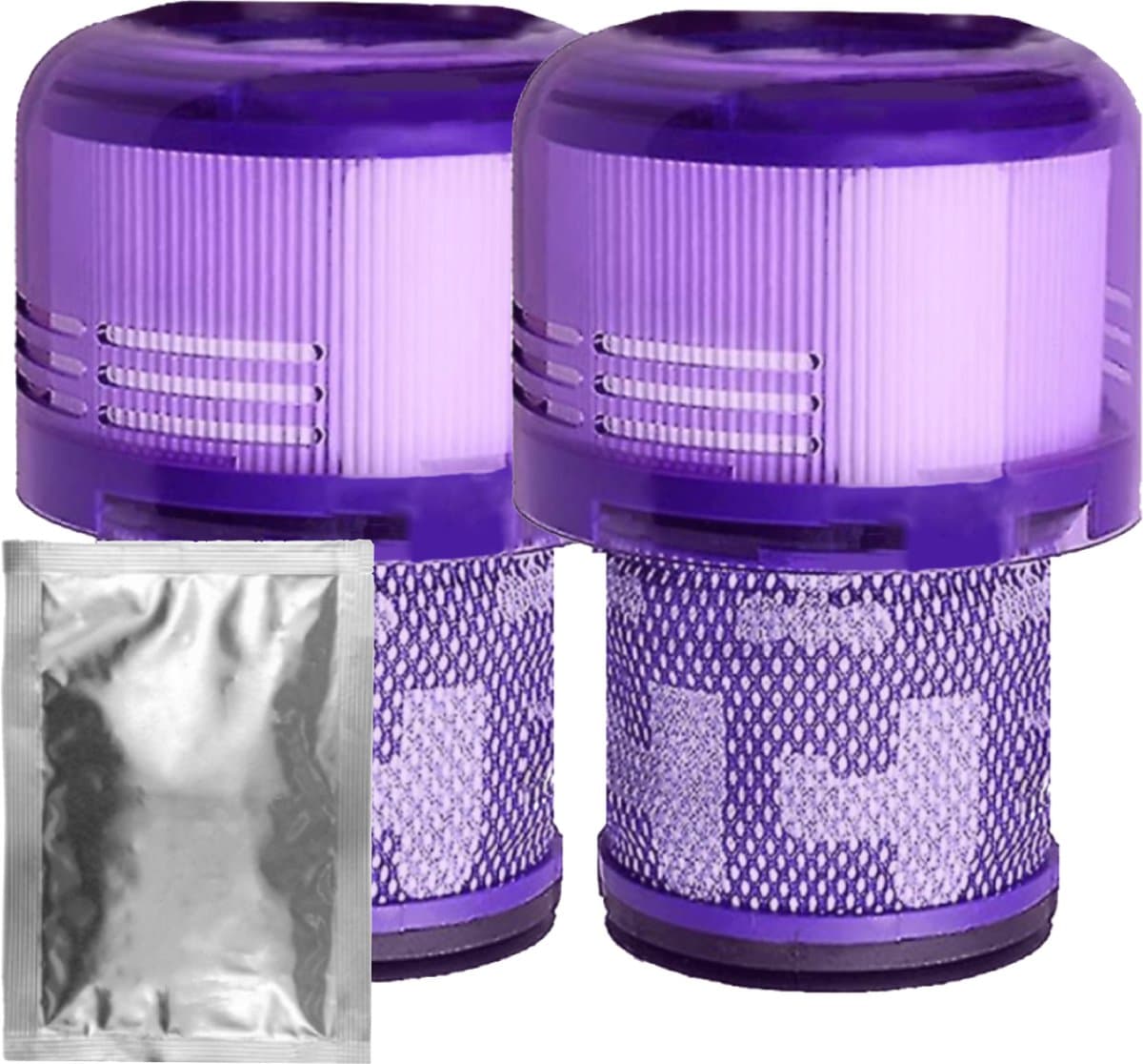 2x HEPA Motor Filter geschikt voor Dyson V11 / V15 - Steelstofzuiger vervanging - inclusief oceaan geur korrels — afbeelding 1