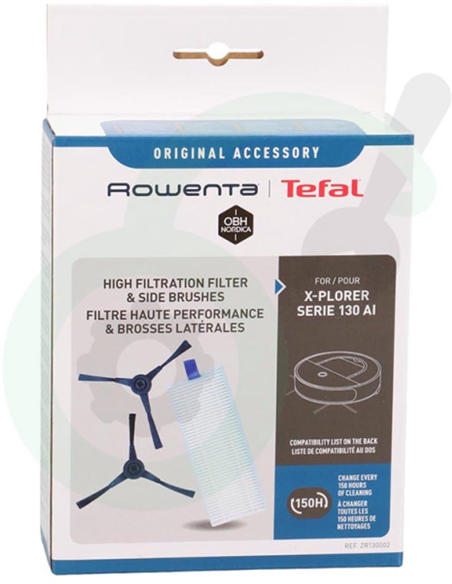 Tefal 130 AI - Filter & Side Brushes - Geschikt voor 130 AI Serie — afbeelding 1