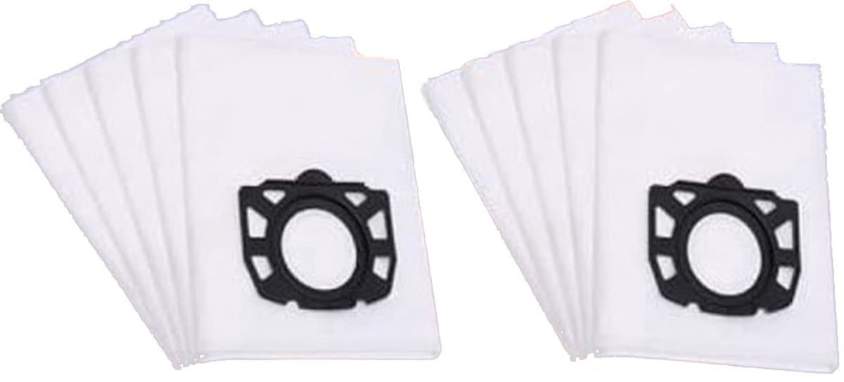 hoge kwaliteit 10 Stofzuigerzakken geschikt voor Kärcher WD3 WD2 Plus KFI 357 WD3S SE4001 SE4002 KWD1 KWD2 KWD3 2.863-314.0 WD4, WD5, WD6, MV4, MV5, MV6 — afbeelding 1