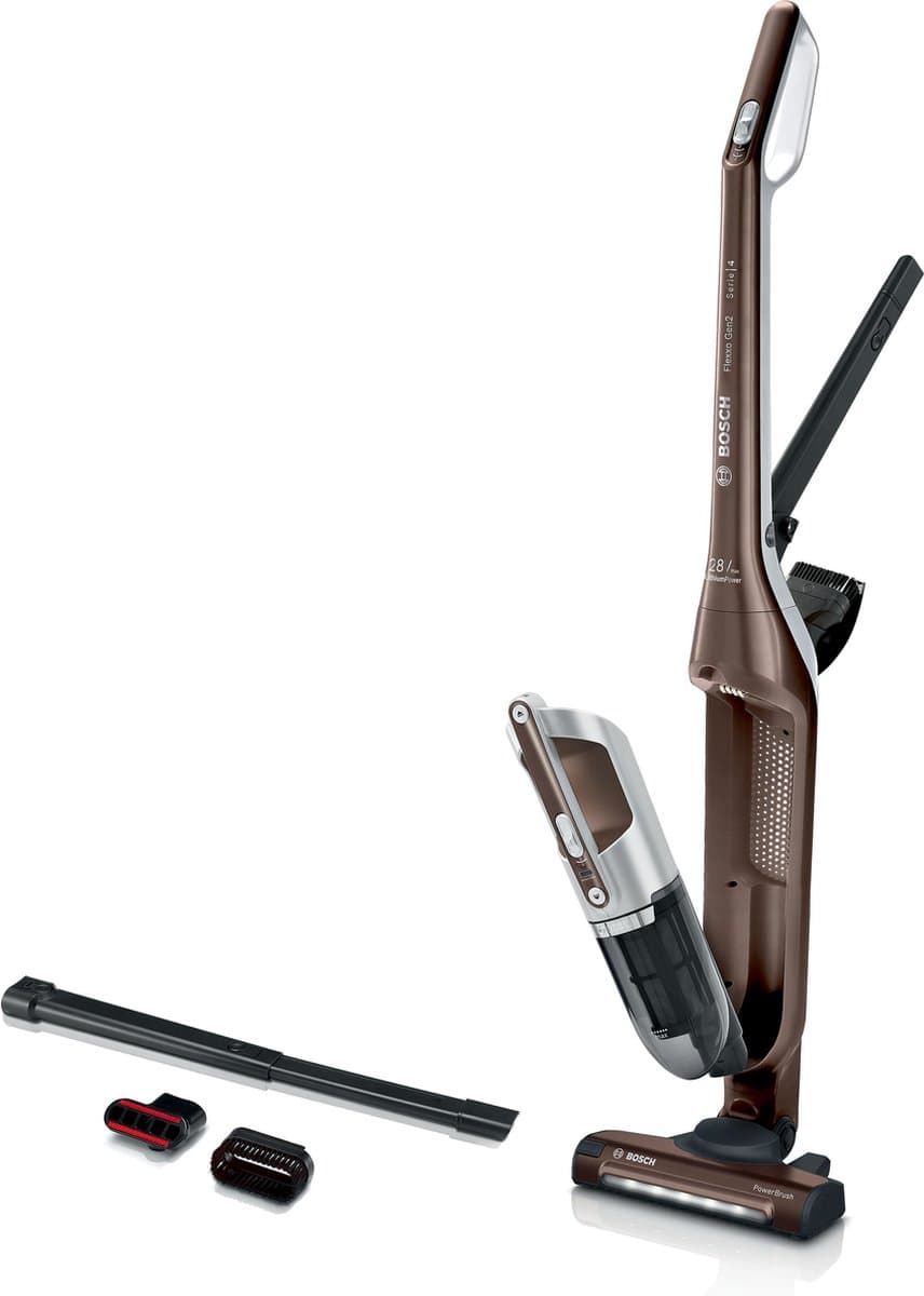 Bosch serie 4 BCH3K2852 - draadloze steelstofzuiger - Bruin — afbeelding 1