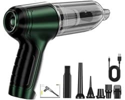 Draagbare Kruimelzuiger - Handstofzuiger Auto - Snel Opruimen - Krachtige Zuigkracht - 600 Gram - Zwart