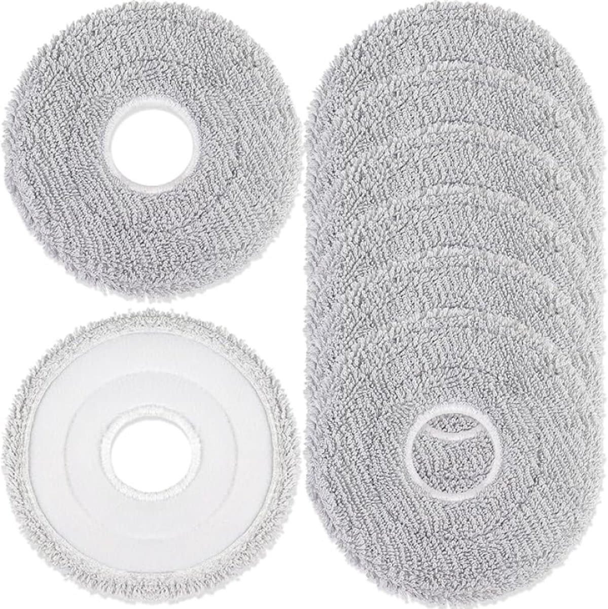 8 Stuks Wisdoeken voor Dreame L10s/X40/L40/AE/L40S/X50/L50S/L50 Pro Ultra - Herbruikbaar en Wasbaar Reservedoek — afbeelding 1