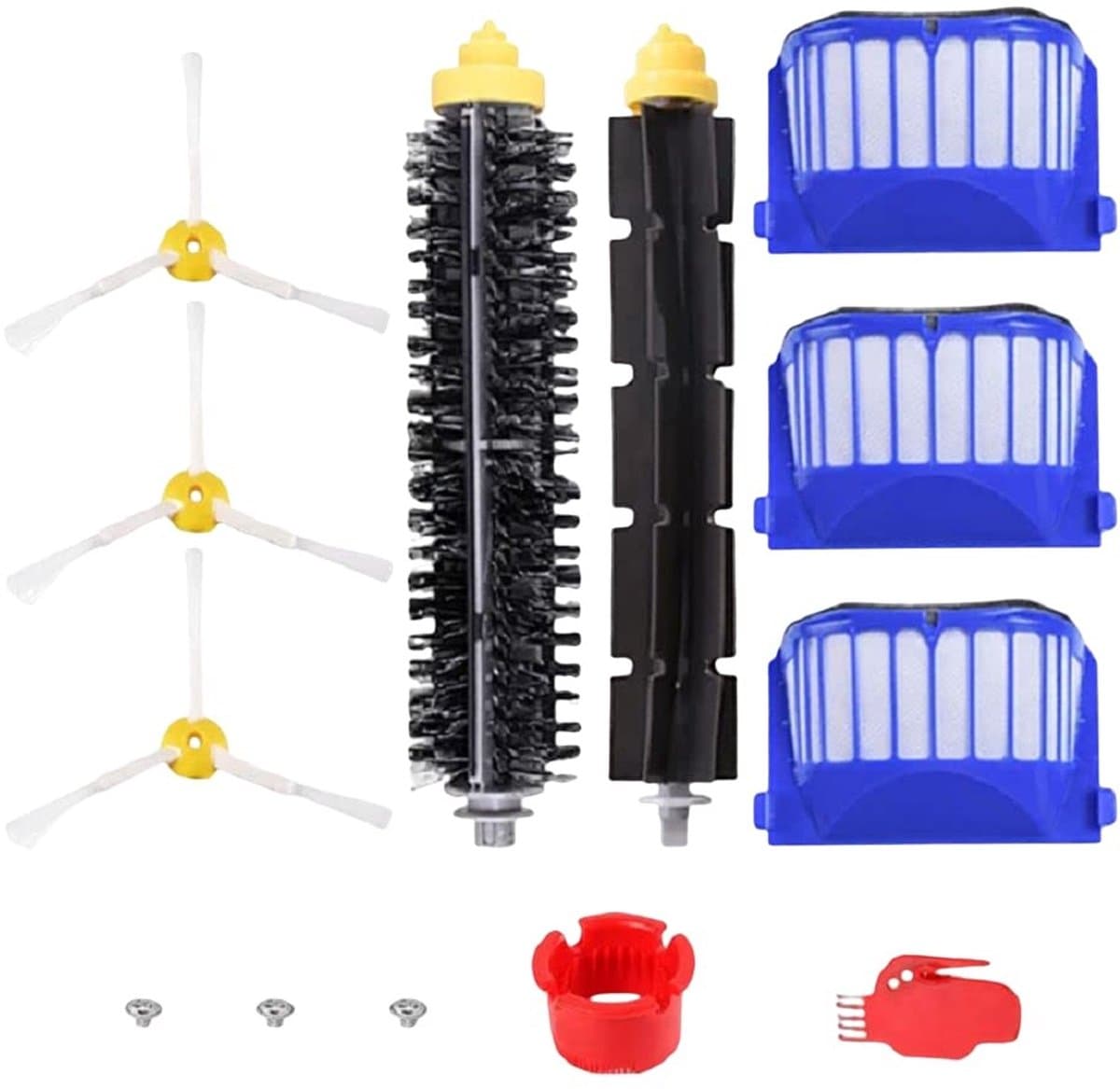 Shopcentral - Vervangborstels - Accessoire Kit voor iRobot Roomba 600 Series - 13-Piece - Efficiënte reiniging - Geschikt voor Roomba 500 en 600 Series... — afbeelding 1