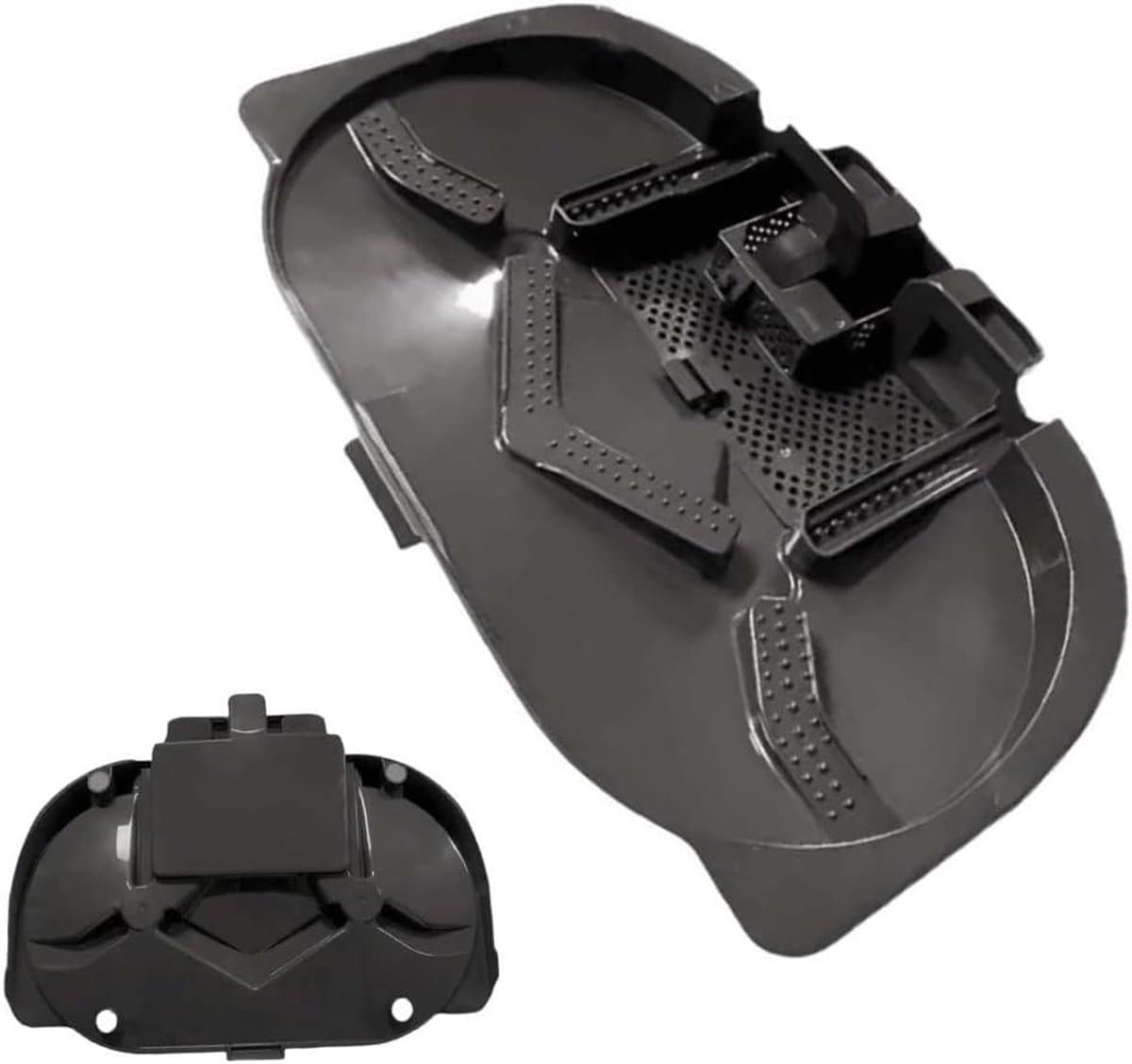 Reinigingsbak Robotstofzuiger - Reserveonderdeel Dweilbak - Robotstofzuiger Onderhoud - Verstoppingsbestendig Raster - 30 x 20 x 5 cm - Zwart — afbeelding 1