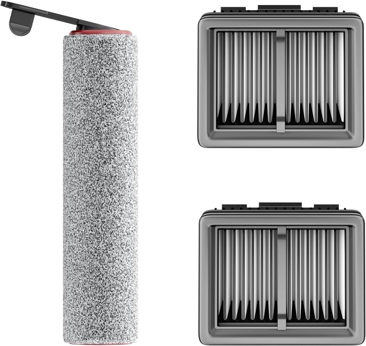 Vervangende borstelrol en filter voor Dreame H12 Pro-draadloze nat- en droogstofzuiger – Vervangingsset inclusief 2 filters-1 borstelrollen — afbeelding 1