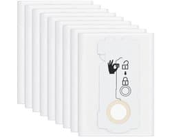 10 stuks Geschikt voor-204308 CT Mini/Midi -2/5 filterzak voor Festool, compatibel met Yom CT Mini en CT MIDI vanaf 2019.