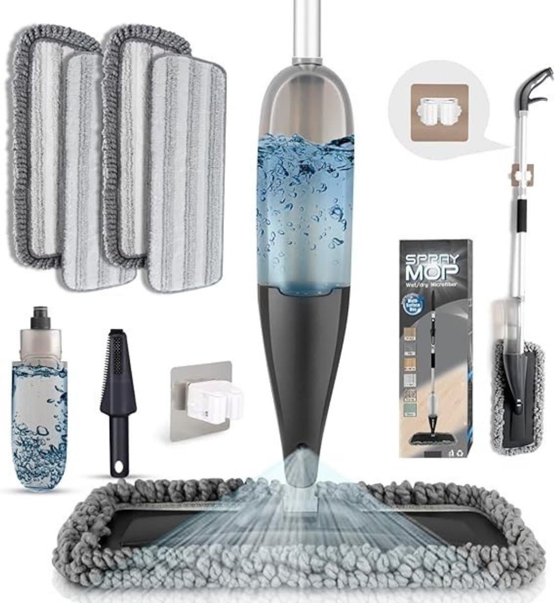 Lexium Dweil - elektrische dweil - electrische dweil - elektrische dweil vloerreiniger - dweilrobot - elektrische mop — afbeelding 1