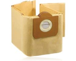 SPARES2GO Sterke stofzakken compatibel met DeWalt DXV23PTA 23L DXV38S 38L DXV20PA 20L nat- en droogzuiger (verpakking van 5)