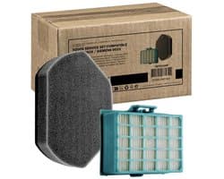 SQOON® Serviceset (Foamfilter + HEPA-filter) geschikt voor Bosch/Siemens stofzuiger - Gelijk aan: BBZ156HF & 00579275 - Vervangingsfilters voor optimale filtratie