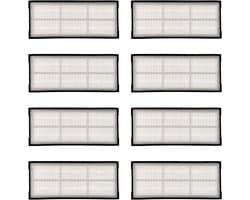 (8 Stuks) HEPA Filter gescht voor Roborock S7 S7+ S7 MaxV S7 MaxV Plus S7 MaxV Ultra S8 Pro Ultra S8 S8+, Robot Stofzuiger Filter Accessoire Kit, Vervangende Onderdelen 8 Filters