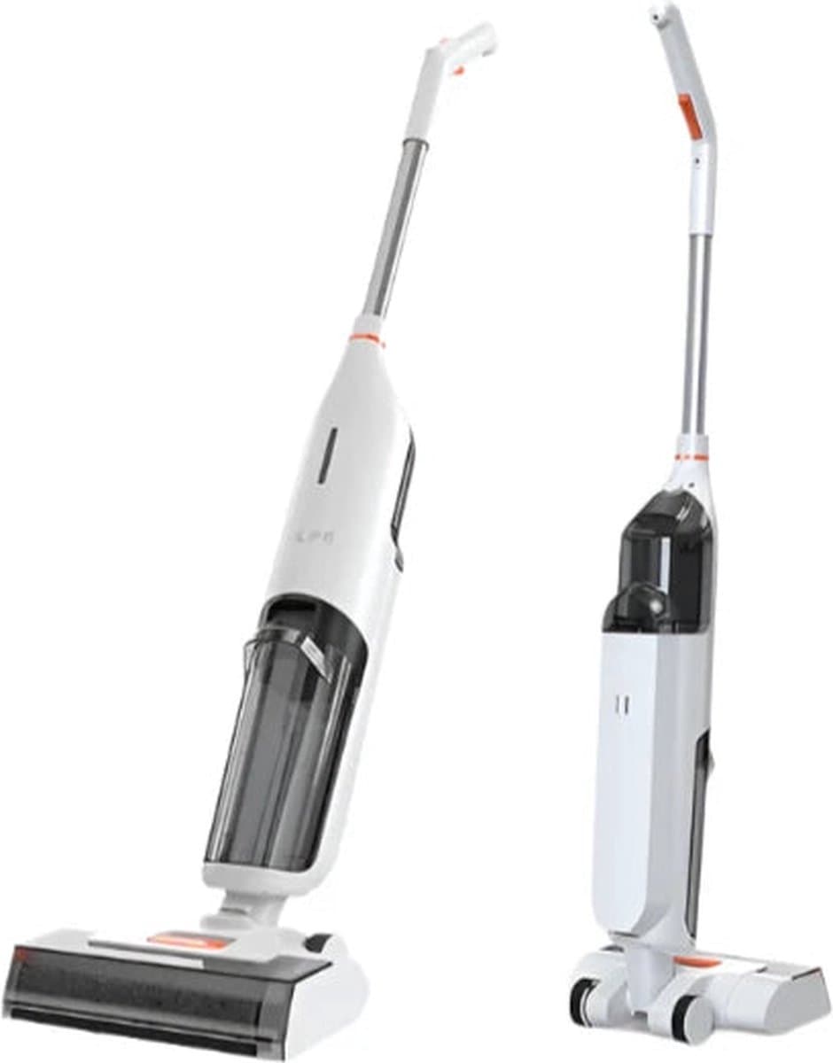 Snoerloze Stokstofzuiger - Elektrische Mop - Snoerloze Stofzuiger - Elektrische Vloerreiniger - Stofzuiger - Stokstofzuigers - Stofzuiger - 5500Pa Zuigkracht - 1 Min Zelfreiniging, met Grote Dubbele Watertank — afbeelding 1