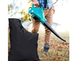 Bladblazerzak Vervanging - Tuin Vac Bag - Bladeren Verzamelen - Waterdicht Oxford Doek - 44 x 60 cm - Zwart