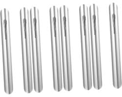 Kruimelschraper Keuken - Broodkruimelverzamelaar Tafel - Aanrecht Schoonmaken - Roestvrij Staal - 15 cm - Zilver