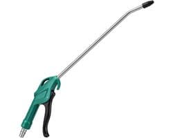 Luchtblazer - Verfspuitpistool Stofblazer - Stof verwijderen - Roestvrij staal - 23 cm - Zilver