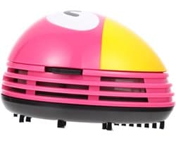 Mini Stofzuiger - Bureau Collector - Bureau Reinigen - Compact Ontwerp - 10.5 cm Hoogte - Roze