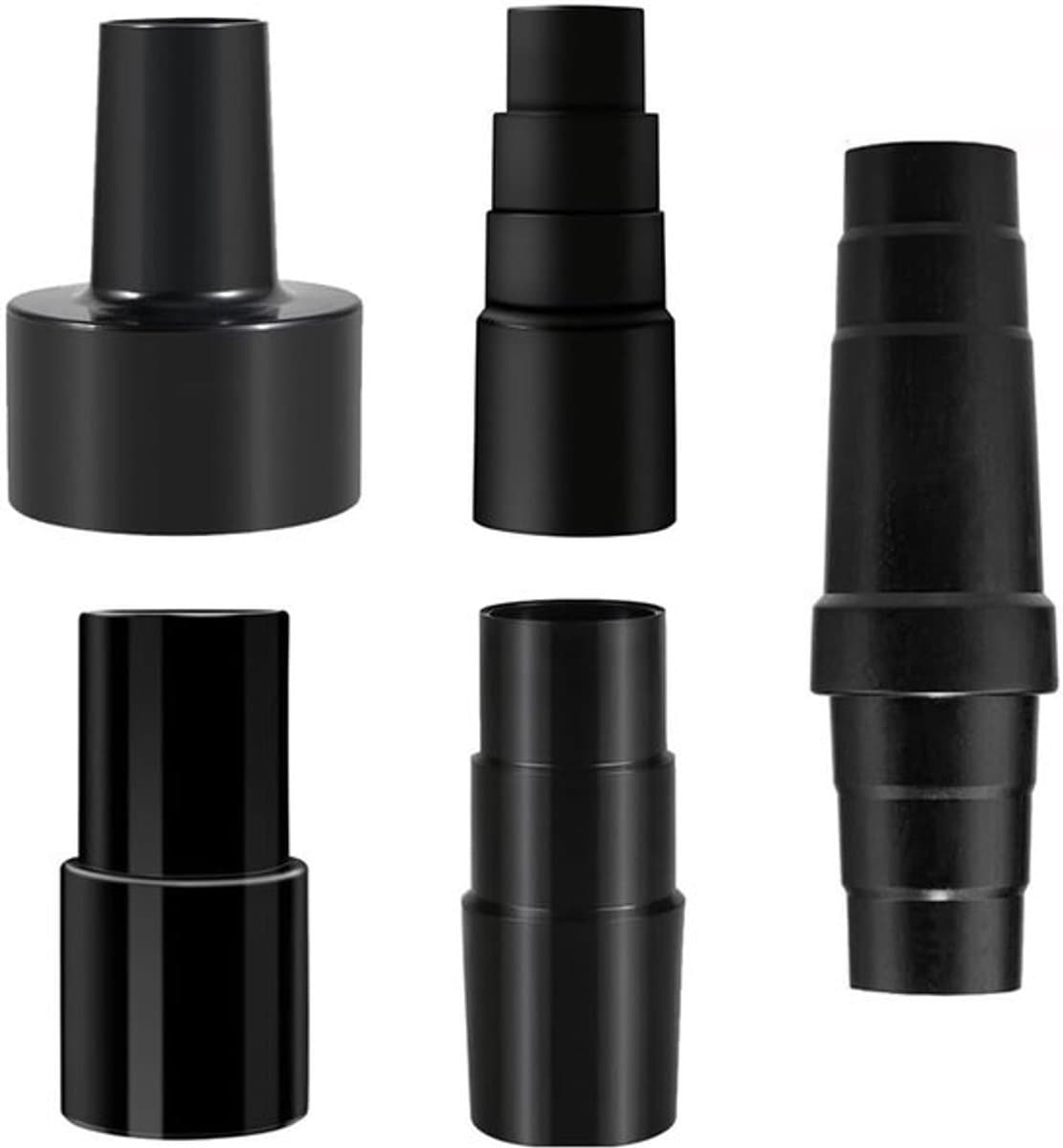 Allecto - Universele Adapterset - Stofzuigers - Gereedschap - 5-delig — afbeelding 1