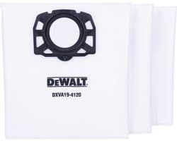 DeWalt Serie - Stofzuigerzak - 20-30L - 3 Stuks - Synthetische Vezel
