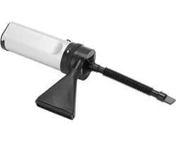 Draadloze Mini-stofzuiger - Handstofzuiger - Werkplek Reinigen - Krachtige Motor 25.000 Tpm - 20x14x3 cm - Zwart