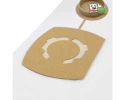 voor MisterVac Compatibel met Professionele Stofzuigerzakken - Vervangende Zakken 10 Stuks Bosch Gas 35 LM SFCAFC Professional