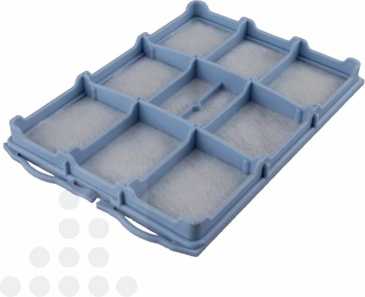 SQOON® Microfilter geschikt voor Bosch Siemens stofzuigers - Gelijk aan model: 618907 - Vervangt o.a. BBZ11BF - Voor optimale filtering van fijne stofdeeltjes — afbeelding 1