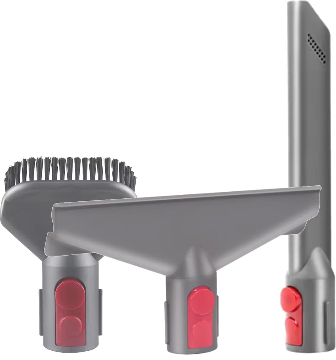 Opzetstukken set geschikt voor Dyson V15 V11 V10 V8 Steelstofzuiger - Mondstuk - Zuigmond - Borstel - Onderdelen Accessoires vervanging — afbeelding 1