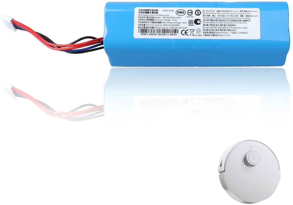 Vervangende Accu 14.4V 5600mAh voor Robotstofzuiger — afbeelding 1