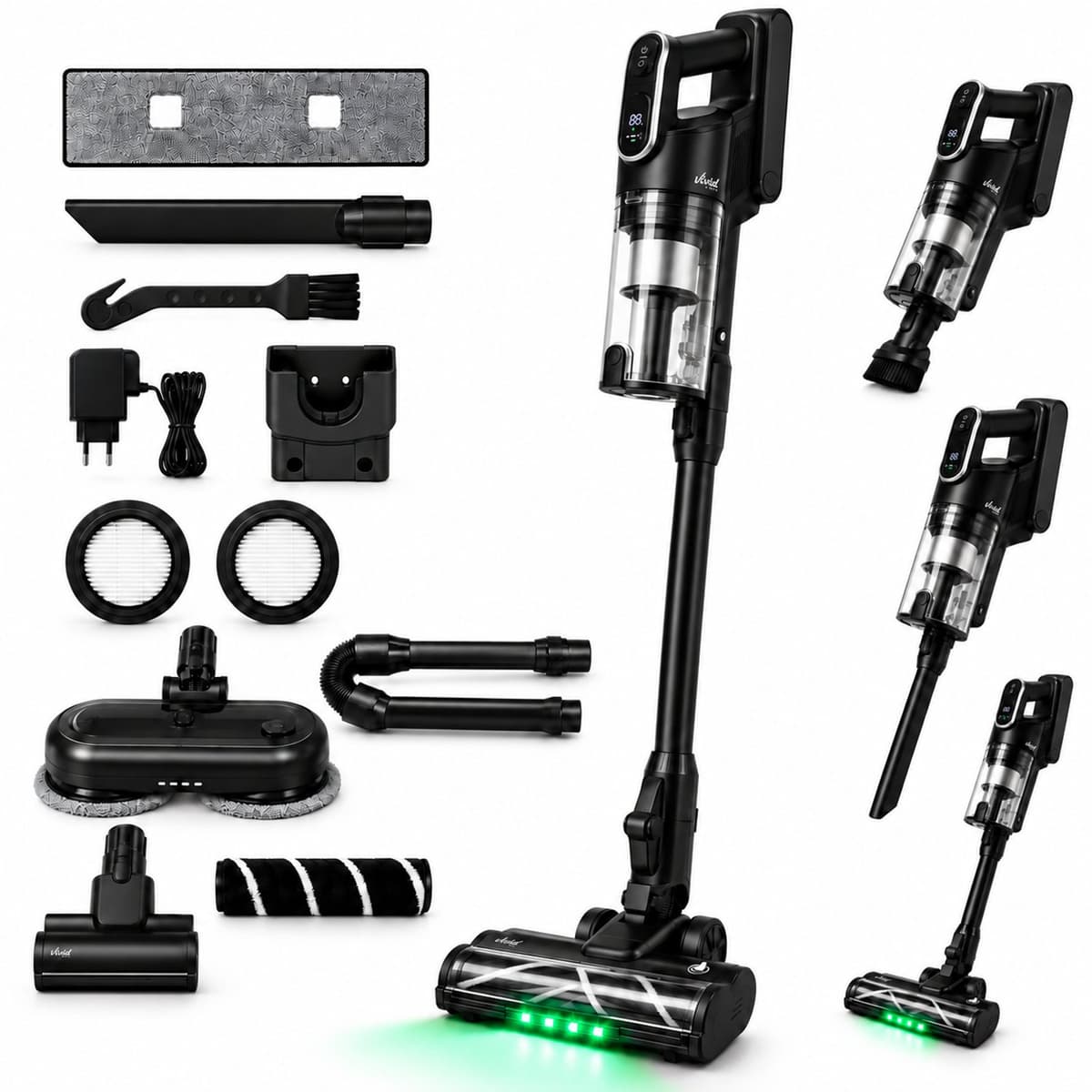 Steelstofzuiger Premium Zwart — afbeelding 1