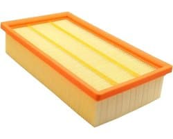 Luchtfilters geschikt voor de modellen KARCHER NT25 / 1 NT35 / 1 NT45 / 1 NT55 / 1 NT361 ECO NT561 ECO NT611 ECO, met oliebestendige filterelementen.
