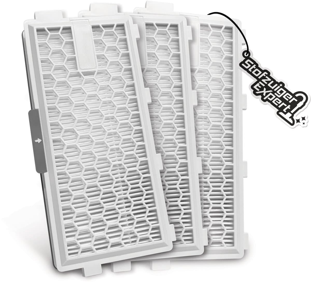 3x HEPA H13 Filter Geschikt voor Miele – Kwalitatieve Vervanger voor Miele SF-HA-50 - O.A. Geschikt Voor Miele Guard L1, M1, S1, Compact C1, Complete C2, Complete C3 en de S4, S5, S6, S8, S8000, S6000, S5000 en S4000 series — afbeelding 1