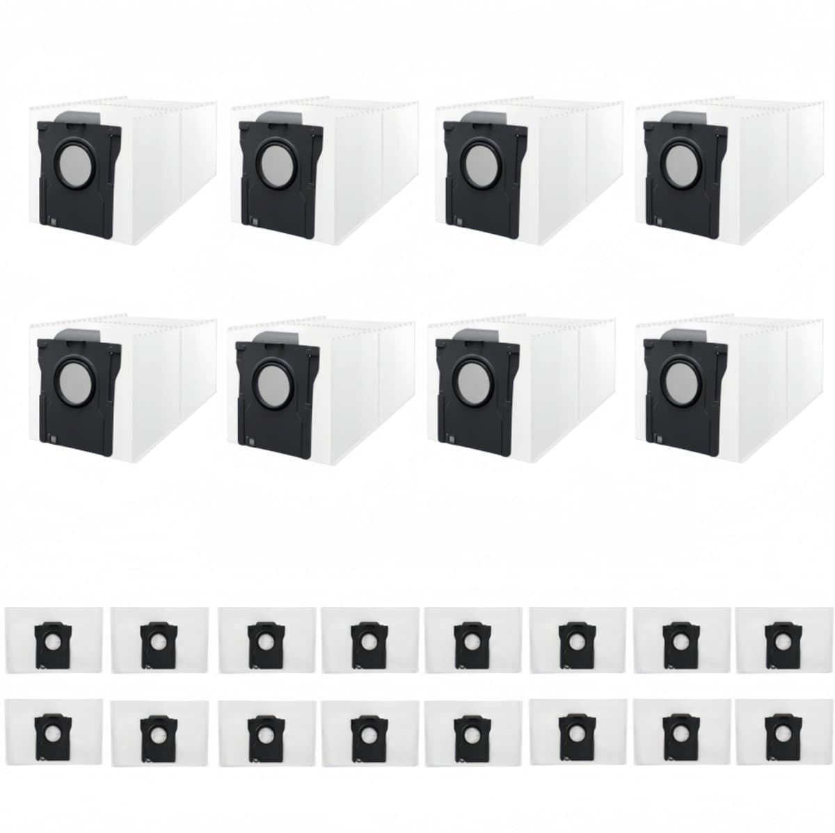 24 Stuks Stofzakken Geschikt voor Dreame D20 Plus & D20 Pro Plus - Vervangt RDB17 - 3L Stofzuigerzakken voor Afzuigstation — afbeelding 1