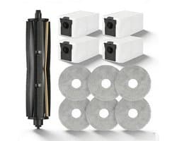 Dailygoods- Accessoires voor Dreame Robot - 11-delige set - TriCut-borstel - Stofzakken - Mopdoeken - Compatibel met L10s Pro Ultra Gen 2 - Robotstofzuiger