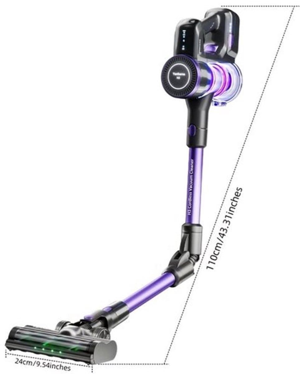 Yanhama H3 Wireless Vacuum Cleaner, Handheld Vacuum Cleaner, 7-level Filtration System, 180° Flexible Steering, Compatible with Multiple Accessories for Various Scenarios. Deep Cleaning Of Household, Pet Hair, Sofa And Floor — afbeelding 1