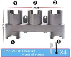 Opslag Beugel Houder Voor Dyson V7 V8 V10 V11 Stofzuiger Onderdelen Absolute Borstel Stand Tool Nozzle Base Houder Docks Station