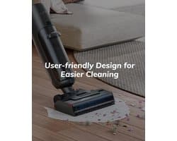 HomeGoodies ILIFE W90 Pro Draadloze Vloerwasser 3-in-1 – Stofzuigen, Dweilen & Wassen in Één Beweging – 7000Pa & Zelfreinigend – Voor Elke Harde Vloer