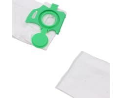 Dailygoods- Stofzuigerzakken 8 stuks - Filterbox voor Sebo Felix/Dart - 3-laags - 3,5 liter - Hygiënische deksel - Vervanging voor Sebo-nummer 7029ER - Stofzak