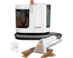 Vlekkenreiniger Spot Cleaner, Draagbare Tapijtreiniger en Bekledingreiniger, 500 W, 15 kPa, 1,6 L Schoonwater, 1,25 L Vuilwater voor Bank, Tapijt, Matras en Auto