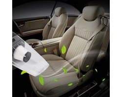 Autostofzuiger Handheld - Draagbare Auto Reiniger - Auto Interieur Reinigen - Sterke Zuigkracht 4000Pa - 5m Kabel - Zwart