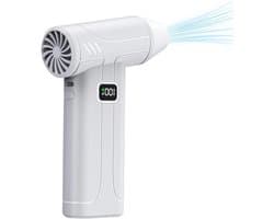 Elektrische Stofblazer - Draagbare Ventilator - Stof Verwijderen - 100.000 RPM - 109 x 38 x 151 cm - Wit