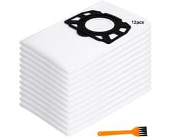 12 Stofzuigerzakken voor Karcher WD4 WD5 WD6 WD5P WD6P MV4 MV5 MV6 – 2.863-314.0 Vervanging – Nat en Droog