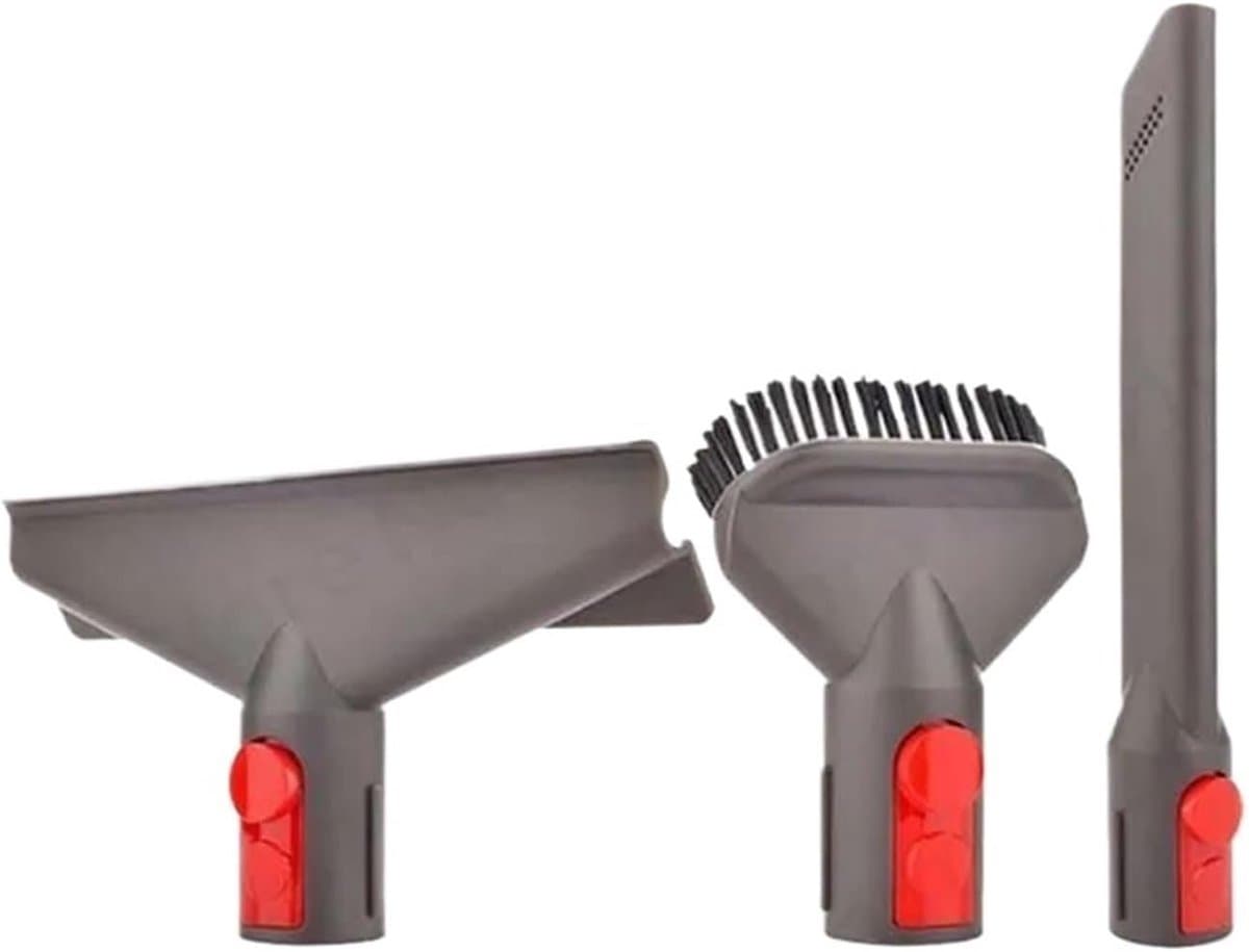 3 stucks - Inclusief kierenzuigmond, matrasstofzuiger en ronde vlekkenborstel - voor Dyson V7/V8/V10/V11 stofzuigers — afbeelding 1