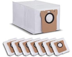 8 stuks stofzakken voor Dreame L10s Ultra / L10 Ultra / L20 Ultra /S10/S20, compatibel met Xiaomi X10+ / X20+/X10/X20/L10/M40 stofzak vervangende stofzuigeraccessoires (3,2 l grote capaciteit)