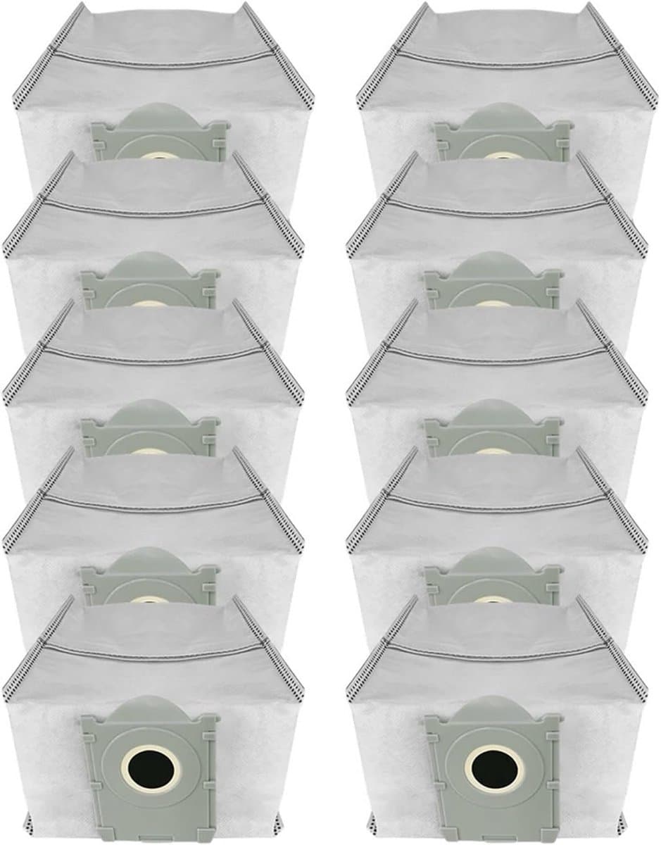 10 stuks vervangende stofzakken - Voor ECOVACS DEEBOT X8 PRO OMNI /X9 PRO OMNI /T50 Pro OMNI /T50 MAX PRO OMNI /T80 OMNI robotstofzuigers. Stofzakken met actieve koolstof -vierlaagse structuur — afbeelding 1