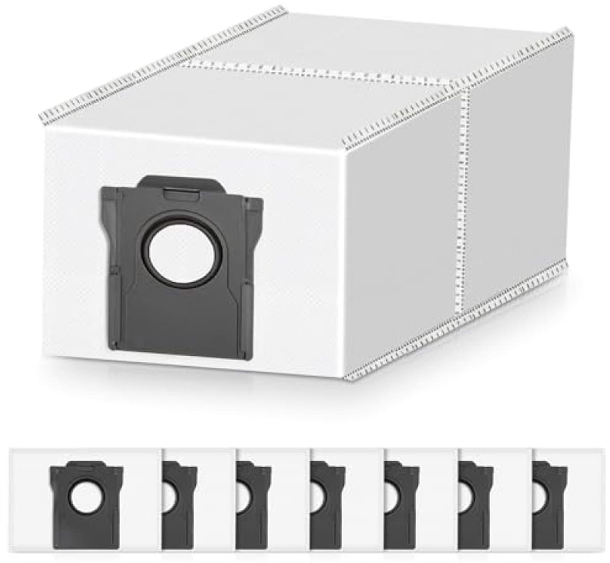 8 Stofzakken voor Dreame D10 Plus Gen 2 / L10s Plus robotstofzuiger, 4 liter grote capaciteit, accessoires — afbeelding 1