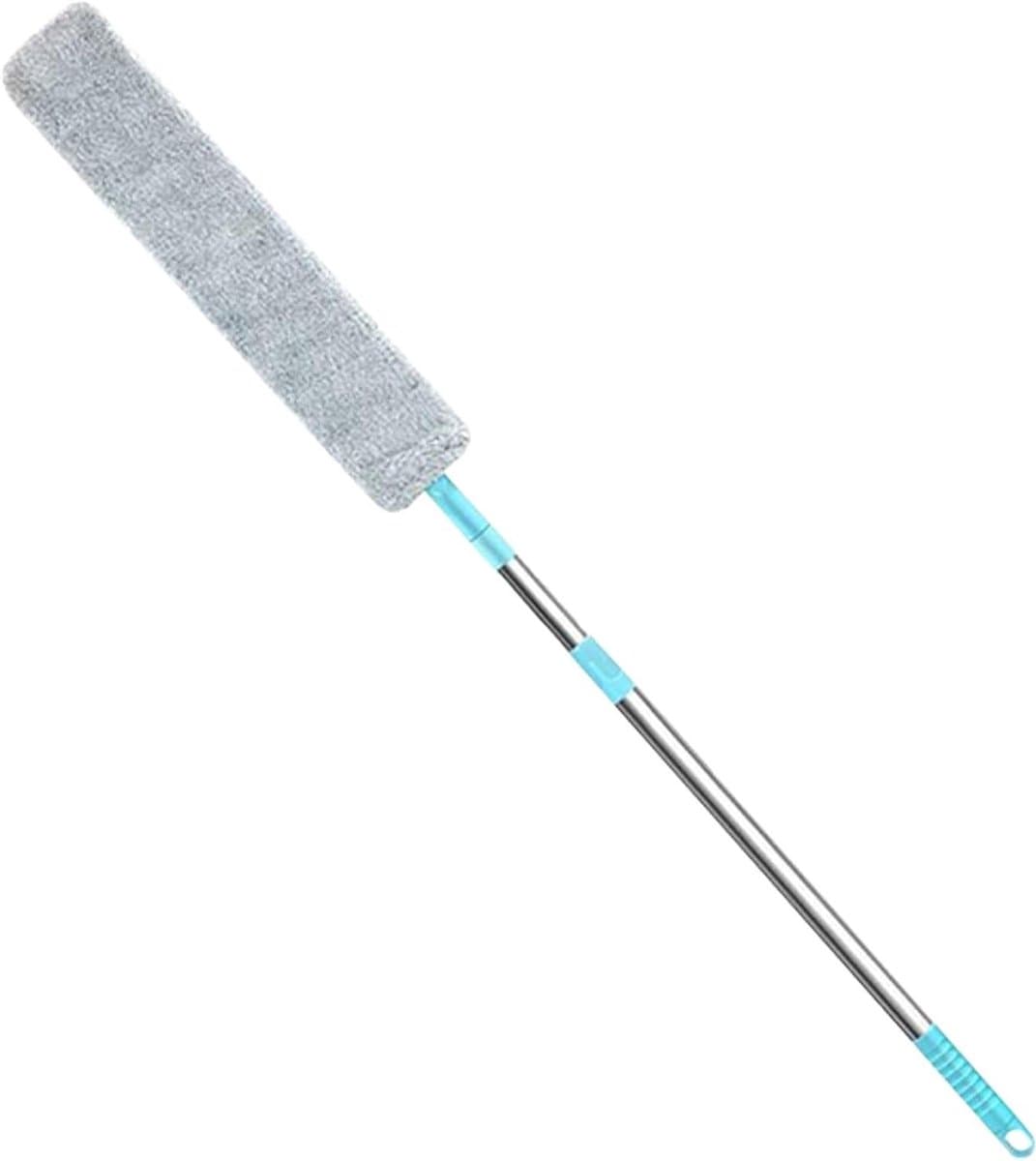 Schoonmaak Gereedschap - Stofwisser Plumeau - Onder Apparaten - Intrekbare Steel - 126 cm - Grijs — afbeelding 1