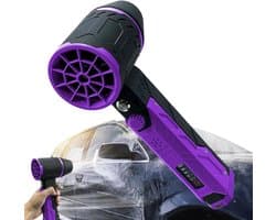Elektrische Luchtblazer - Draagbare Stofverwijderaar - Auto en Huis Reinigen - Traploze Snelheidsregeling - 4000 mAh Batterij - Zwart