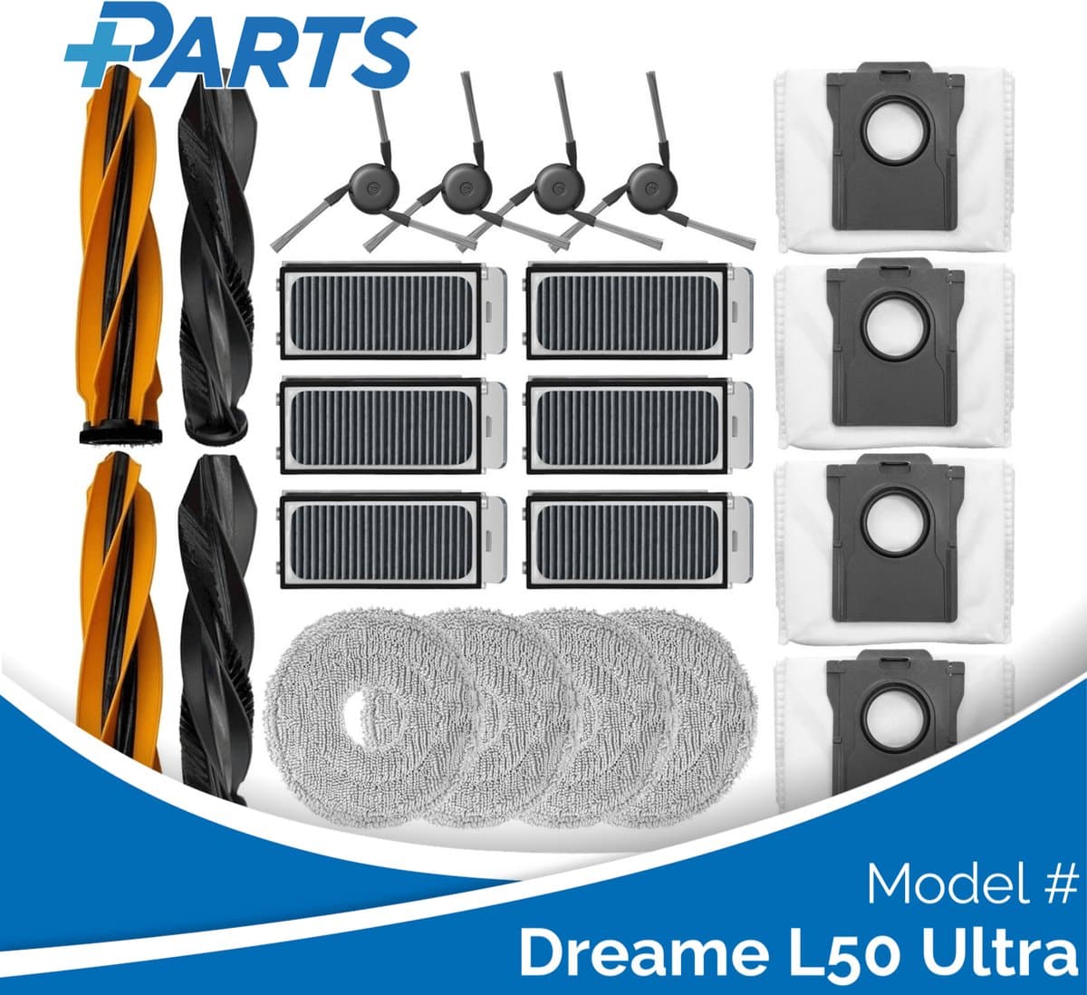 Dreame L50 Ultra Onderhoudsset (Plus.Parts® alternatief voor RAK59) — afbeelding 1