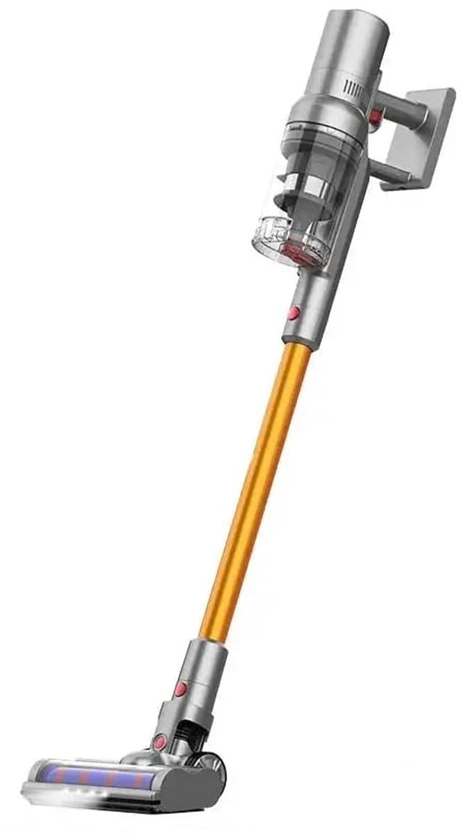 Handstofzuiger met Steel - Draadloze stofzuiger - Afneembare Kruimelzuiger - Draadloze Steelstofzuiger - Zakloze stofzuiger - Gouden — afbeelding 1