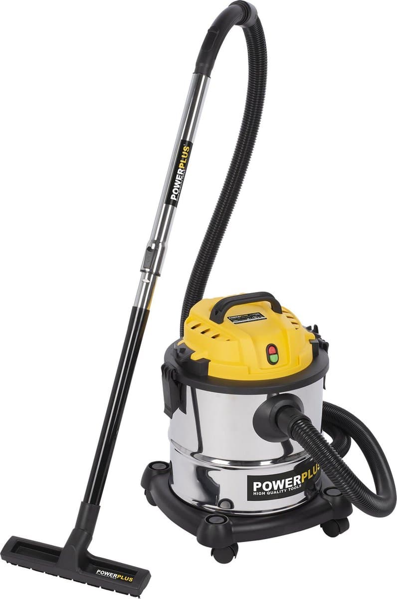 Powerplus elektrische stofzuiger nat-droog POWX3230 - 1200W stofzuiger auto, tapijt, zuig- & blaasfunctie - 20l tank - met 4 acc. — afbeelding 1