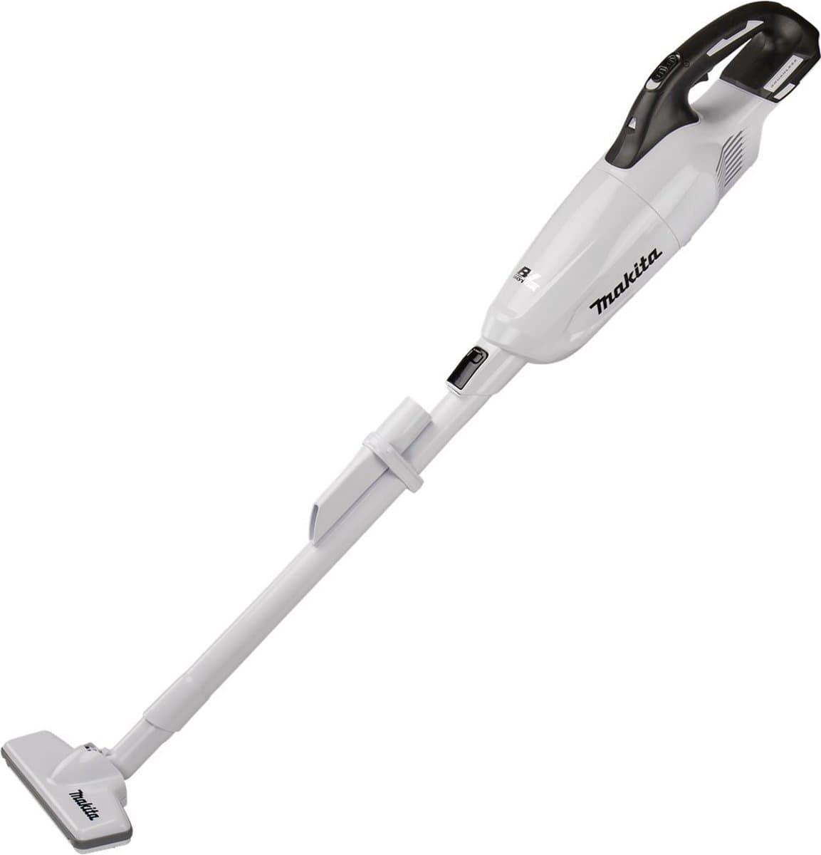 Makita DCL280FZW Accu Steelstofzuiger Wit 18V Basic Body — afbeelding 1